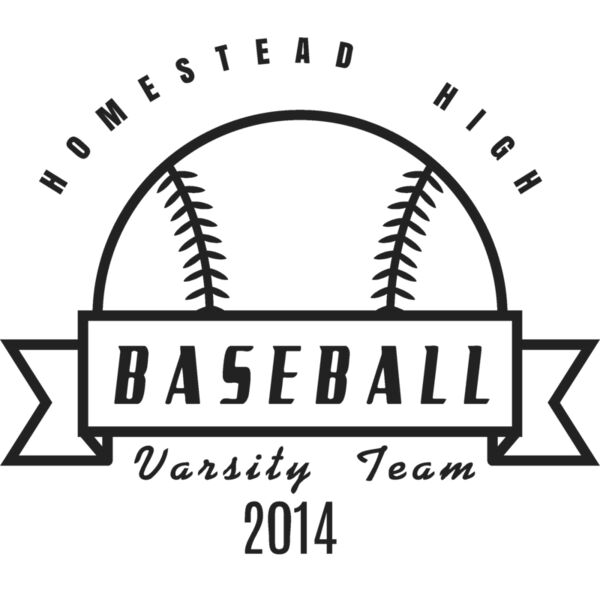 Baseball Template DNT001 BW Thumbnail